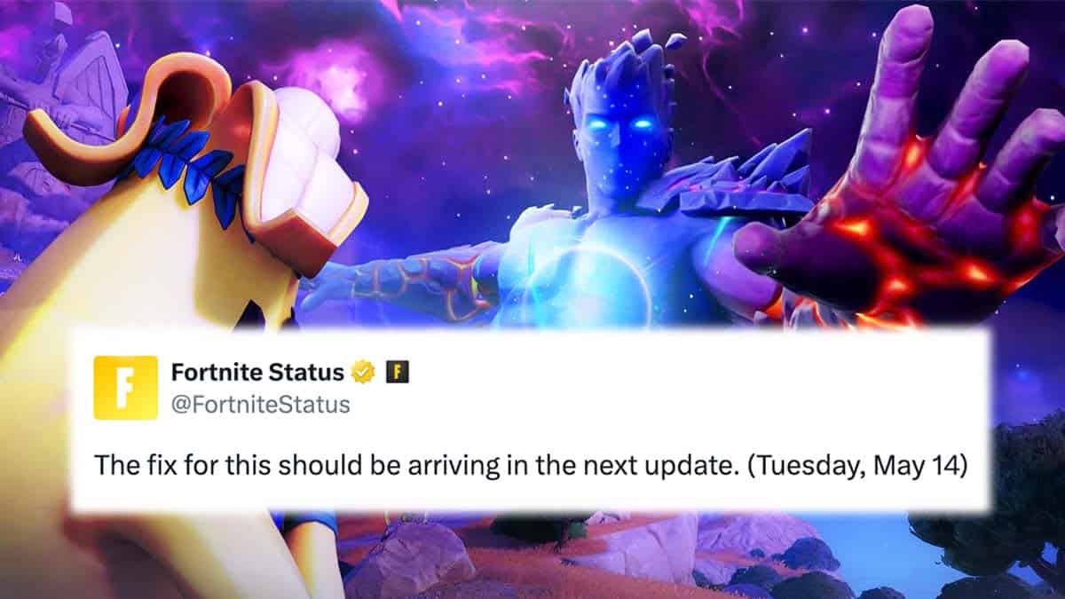Fortnite developer just announced a surprising update coming next week