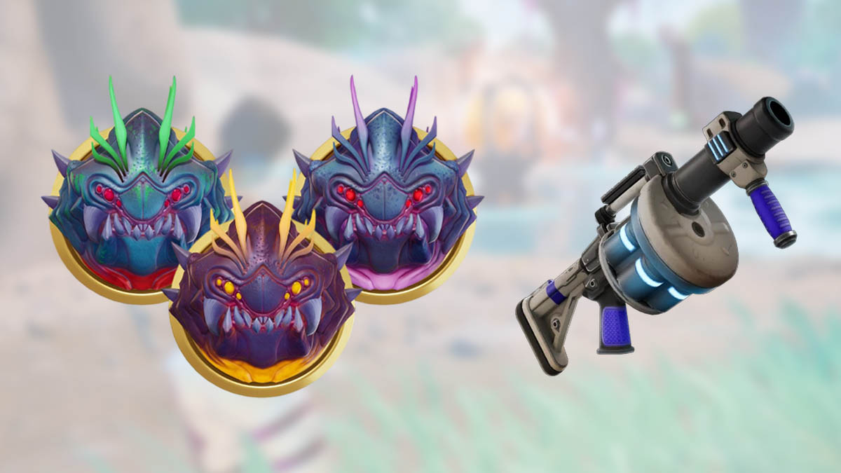 Medallions and Shockwave Launcher in Fortnite