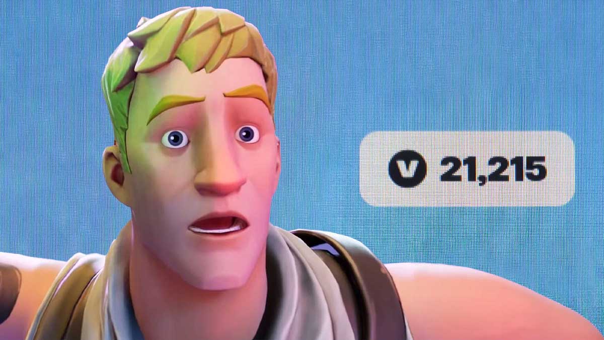 Fortnite player in shock after receiving massive amount of V-Bucks