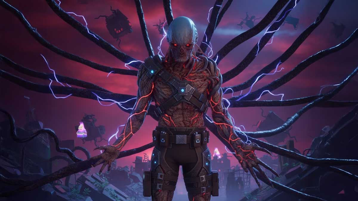 Vecna (Stranger Things) skin in Fortnite - Concept