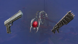 Fortnite weapons in Fortnitemares