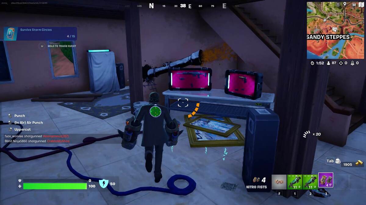All Fortnite weapon case locations and how to pilfer