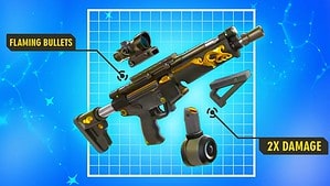 A recent leak shows that Fortnite is getting groundbreaking weapon mods, including flaming bullets.