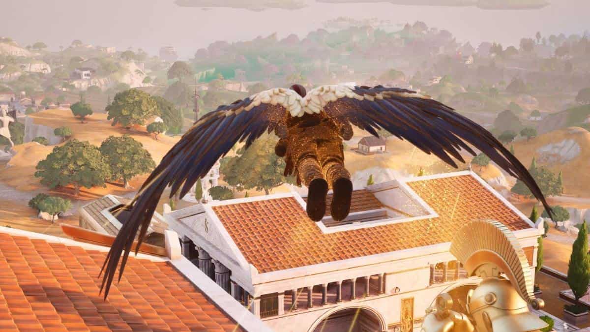 Overpowered ability of wings in Fortnite discovered