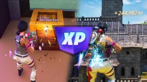XP maps in Fortnite