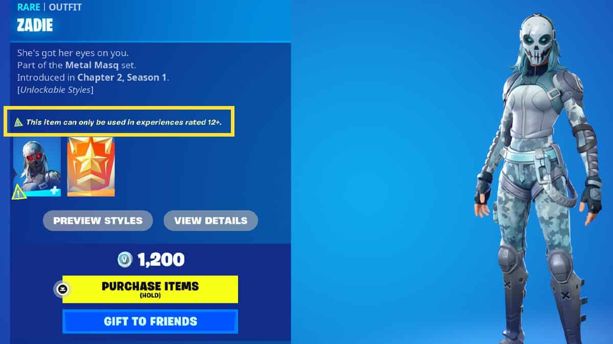 A controversial change in Fortnite has sparked backlash, with players slamming Epic Games and demanding refunds. However, this fortnite character is still shown on the screen.