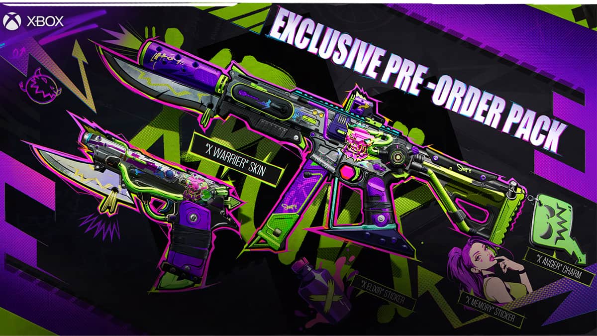 Image of the pre-order bundle for FragPunk on Xbox Series X|S.