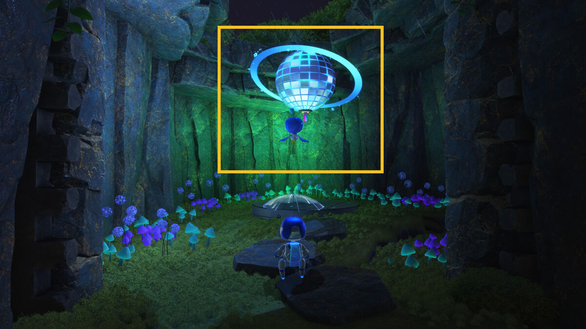 Astro Bot Slo-Mo Casino: Astro exploring the Free Big Brother level.