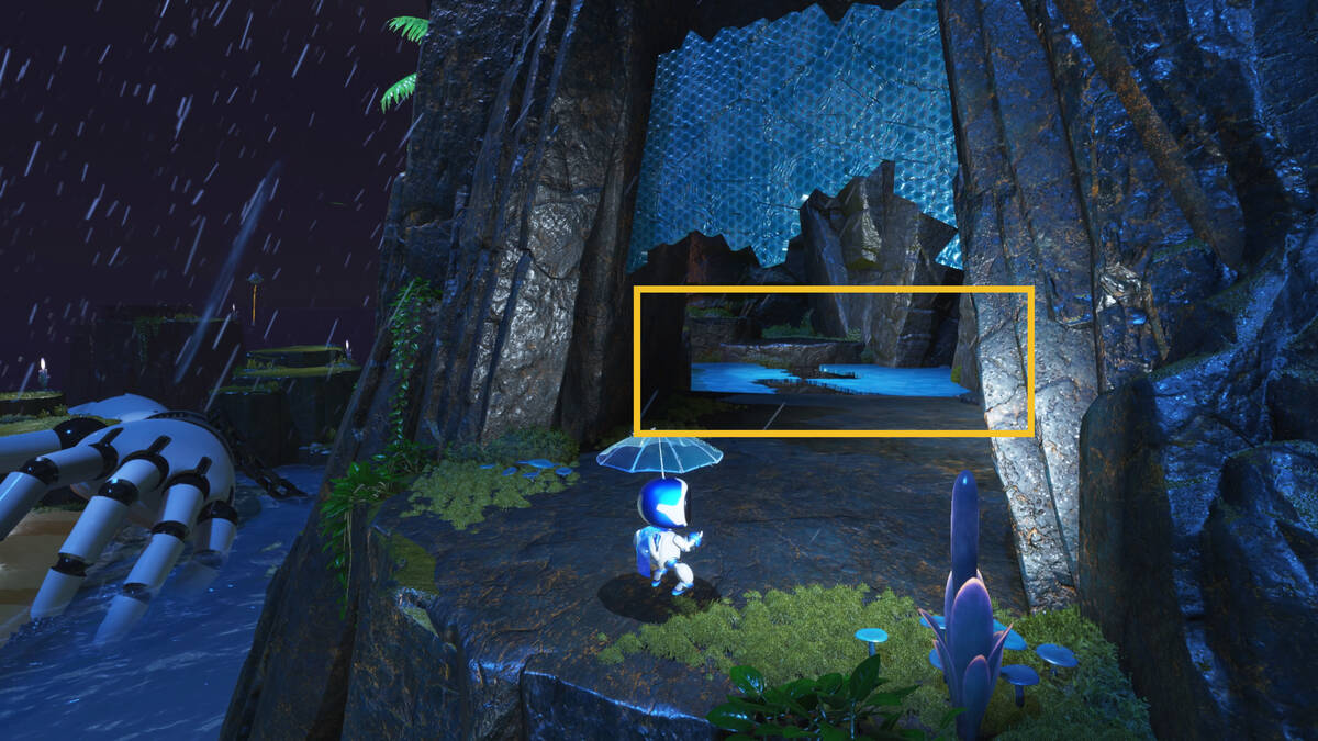 Astro Bot Slo-Mo Casino: Astro exploring the Free Big Brother level.