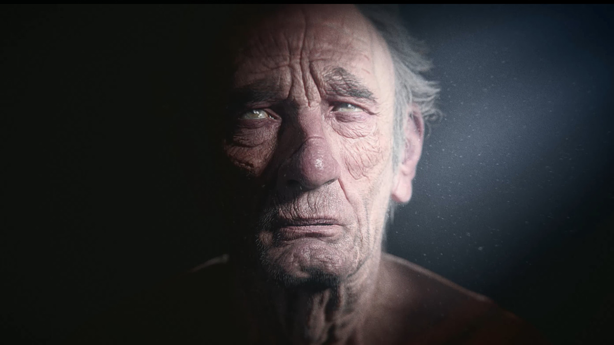 Frostpunk 2 review: portrait of an old man.