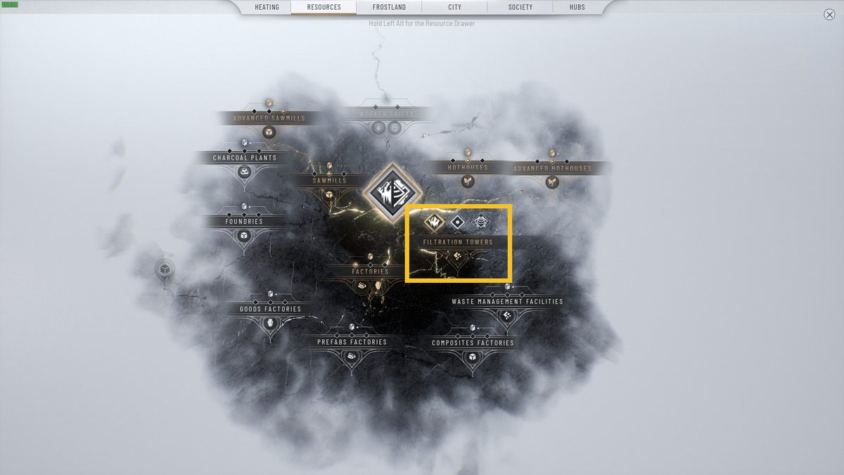 Frostpunk 2 how to reduce Squalor: