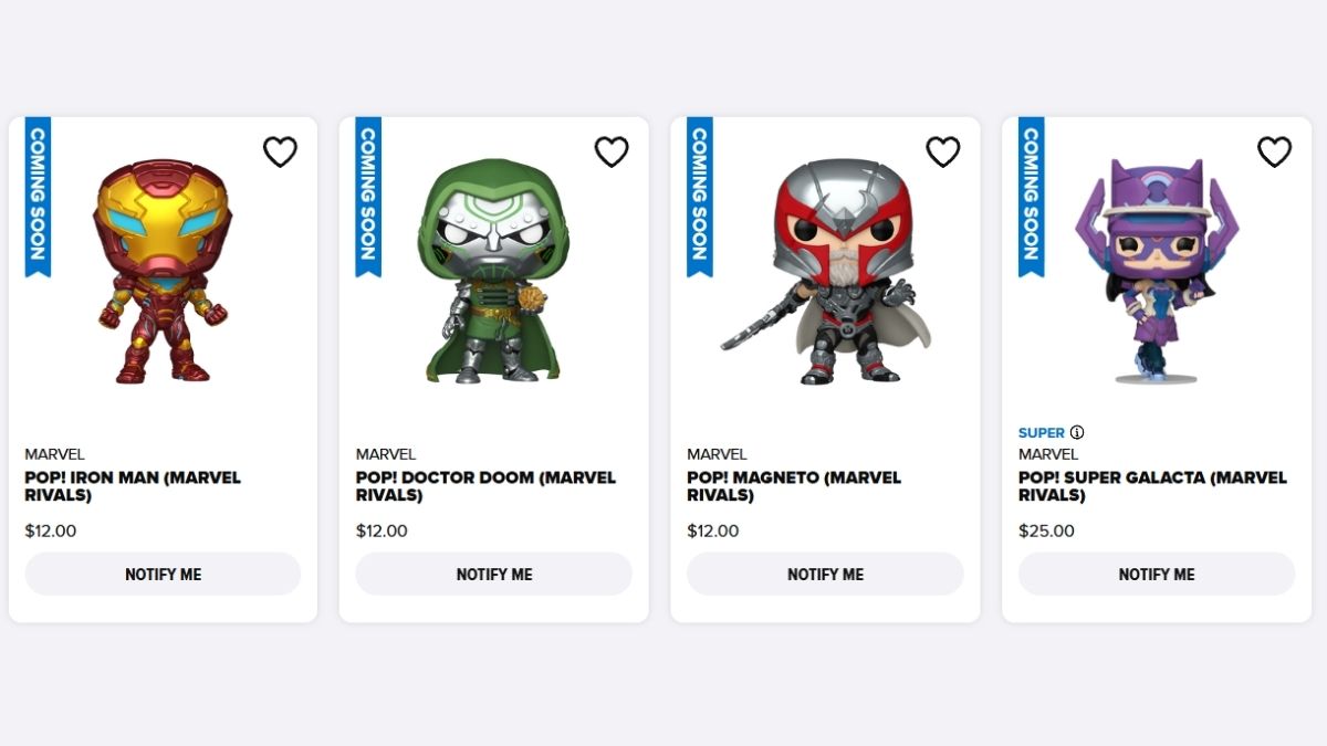 Marvel Rivals Funko Pop prices