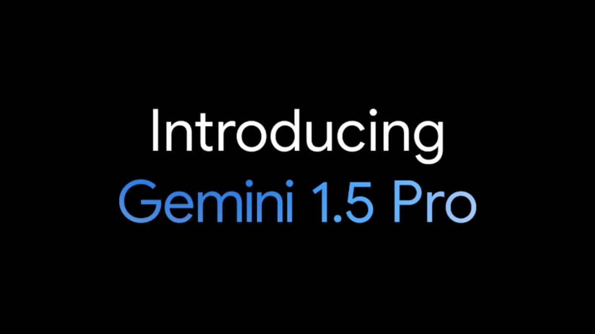 Introducing Gemini 1.5 Pro, granting access to a next-level experience.