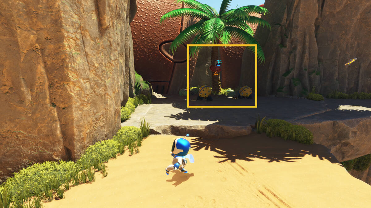 Astro Bot Go-Go Archipelago: Astro exploring the Go-Go Archipelago.