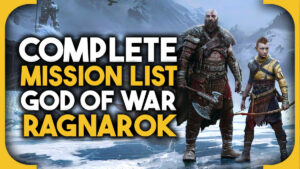 God of War Ragnarok mission list: Kratos in Midgard.