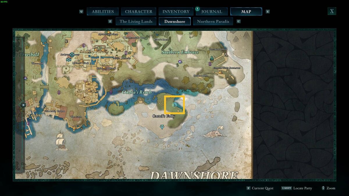 Avowed Totem of Rightful Rulership: map.