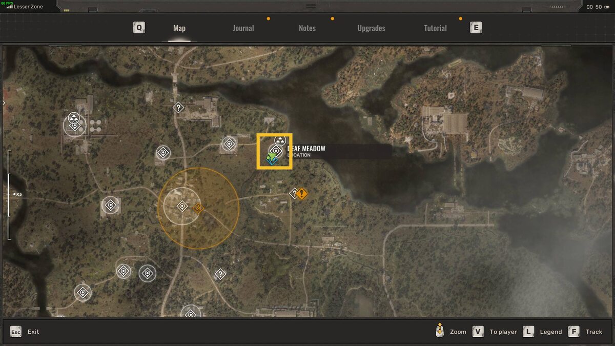 Stalker 2 artifact locations: Stalker near an anomaly.