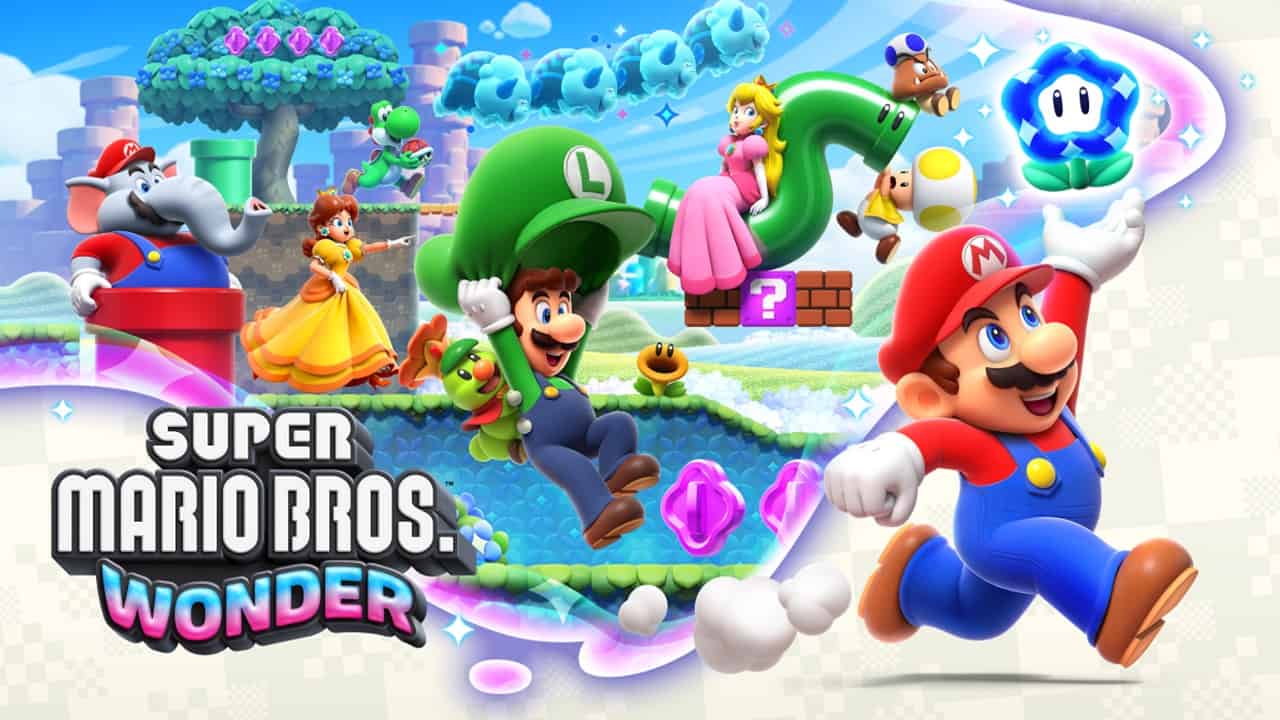 VideoGamer GOTY 2023 - Super Mario Bros. Wonder cover art. Image via Nintendo.