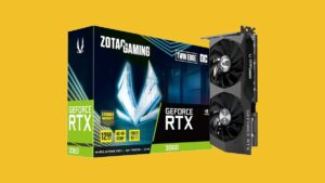 Zotac geforce rtx gtx 1080 graphics card.