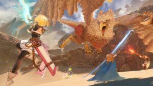 Granblue Fantasy: Relink release date - An image of a character fighting in the game. Image from Cygames.