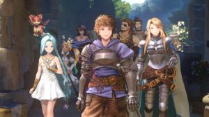 Is Granblue Fantasy: Relink a gacha game? - The party lines up in Granblue Fantasy Relink