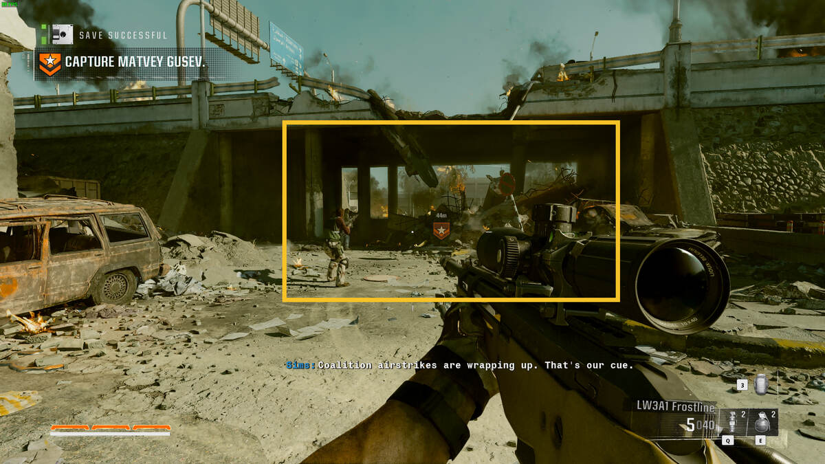 Black Ops 6 Ground Control mission walkthrough: Kuwait airport.