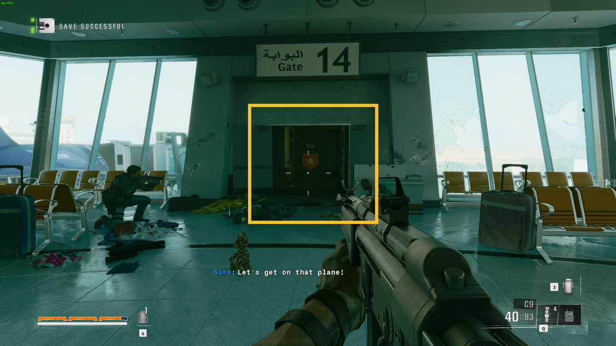 Black Ops 6 Ground Control mission walkthrough: Kuwait airport.