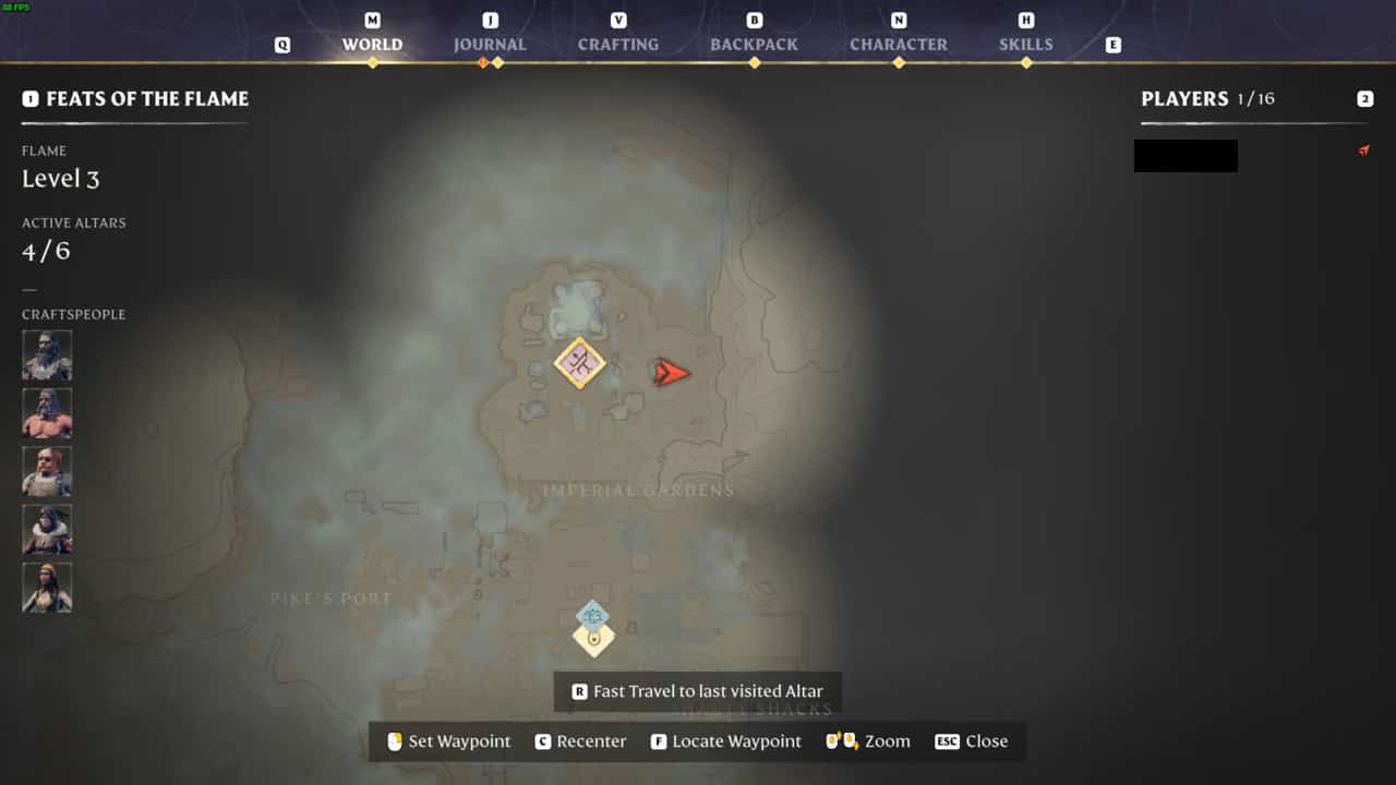 A screenshot of an enshrouded map in Apex Legends showcasing the best armor.