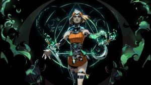 Hades 2: Melinoe wields her dagger and sickle as she faces the player . Image via Supergiant Games.
