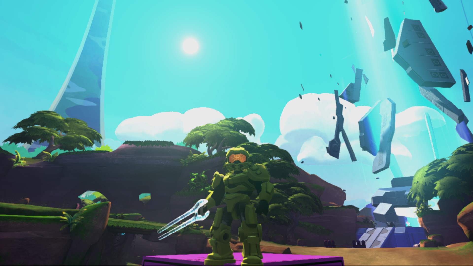 I played the Halo Mega Bloks game, and it was truly Killtacular