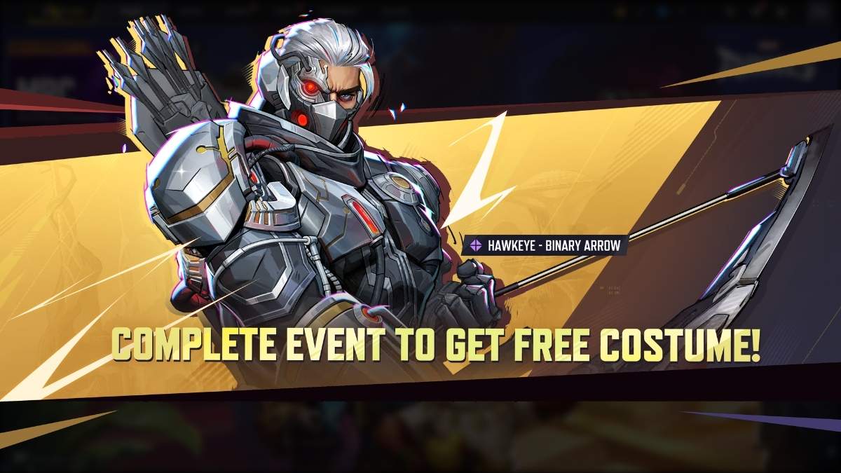 Hawkeye Binary Arrow skin Marvel Rivals