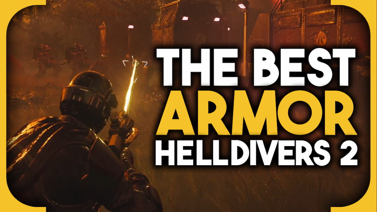 Best armor in Helldivers 2 ranked – all armor sets and stats list