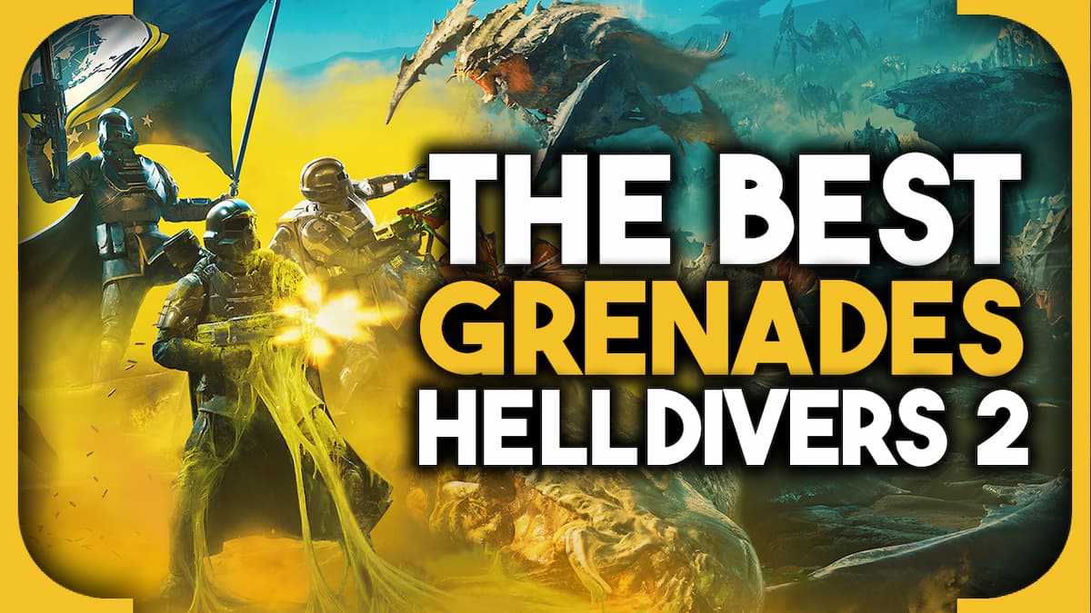 The best grenades in Helldivers 2 ranked