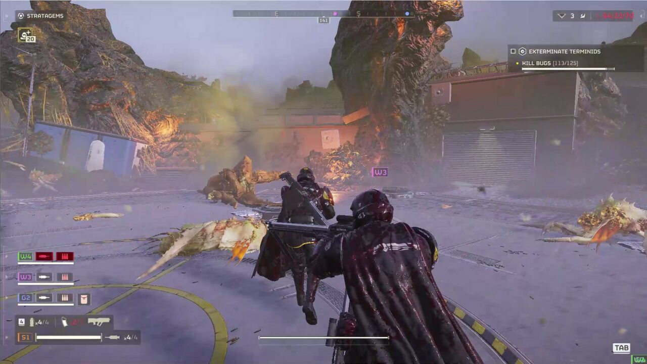 How to find and beat Bile Spewers in Helldivers 2