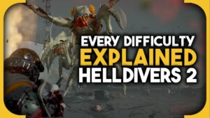 Featured image for Every Difficulty level explained in Helldivers 2.