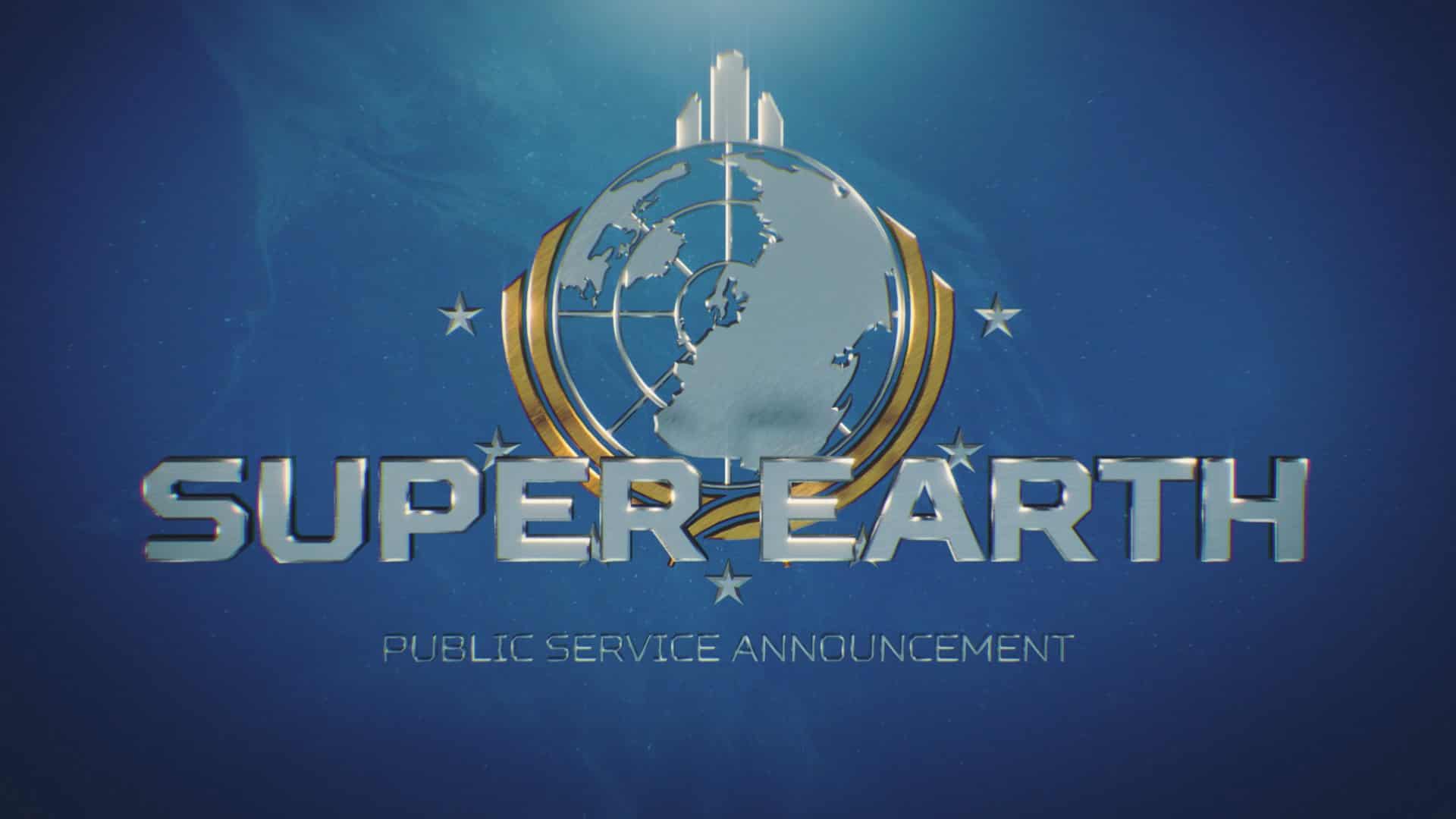 Helldivers 2 Servers at Capacity workaround: The Super Earth logo in the opening video.