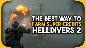 Featured image for how to farm super credits in Helldivers 2.