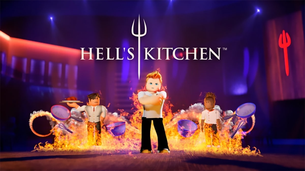 Image of the cover for the Hell's Kitchen game on Roblox.