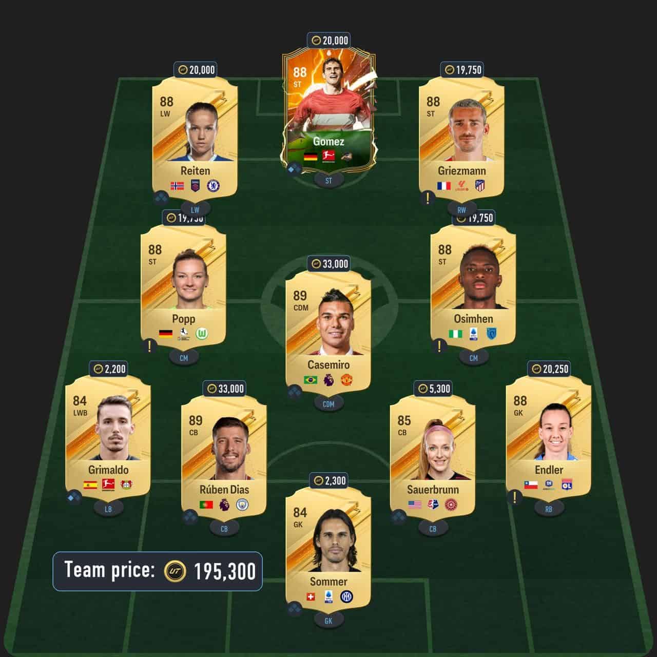 henry icon sbc solution fc 24 88-rated squad