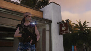 Once Human High Banks passcode: meta-human exploring the High Banks settlement.