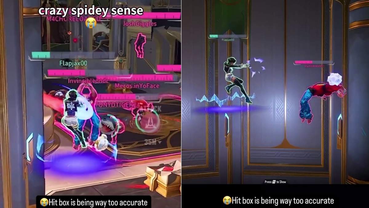Hitbox Luna Snow and Spider-Man in Marvel Rivals