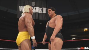 wwe 2k24 review hulk hogan vs andre the giant