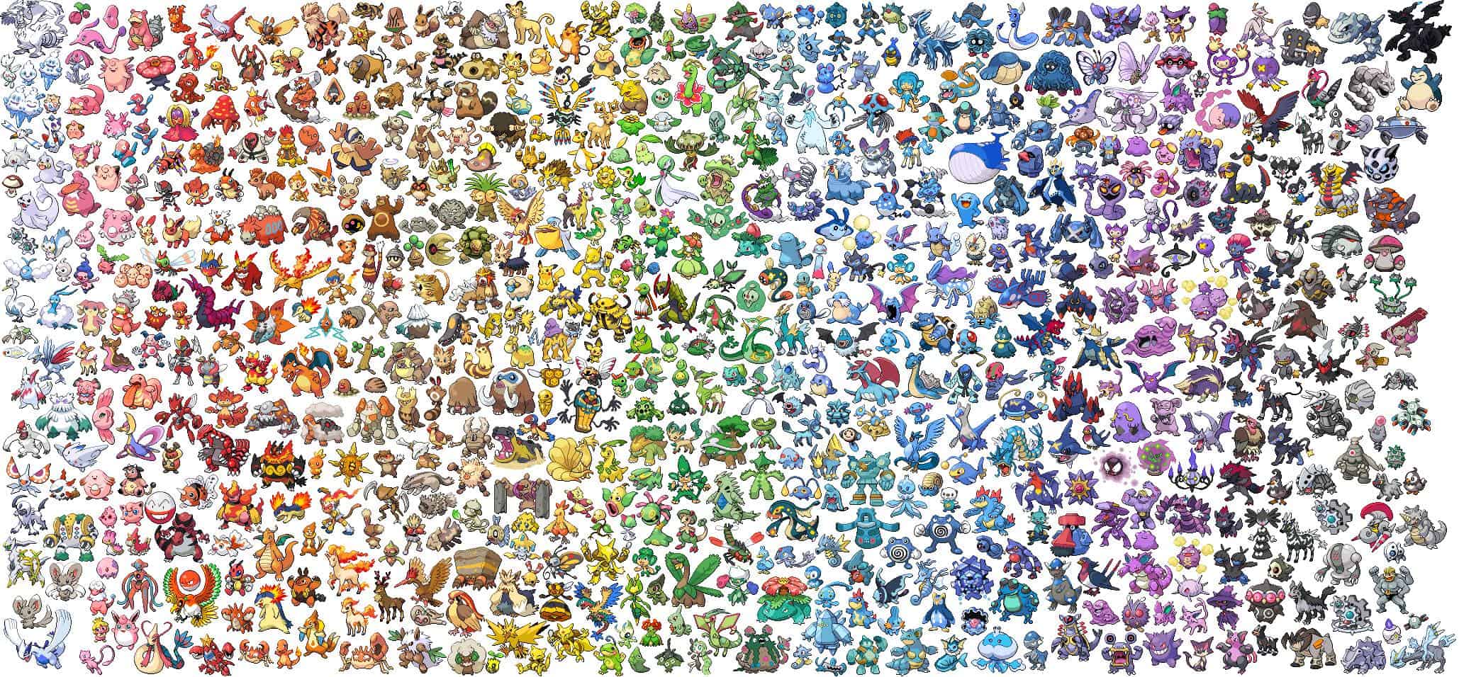 How many Pokémon are there in 2022?