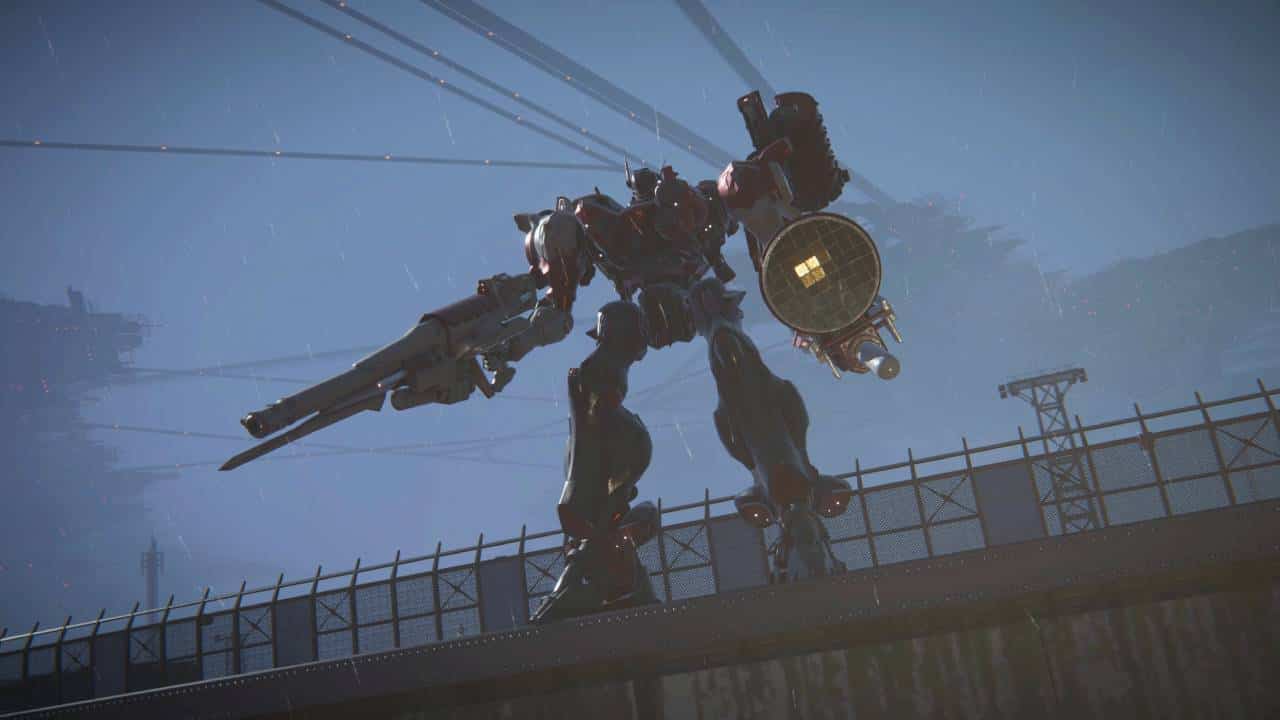 Armored Core 6 Sulla boss guide: Sulla arrives in a forboding entry cinematic.