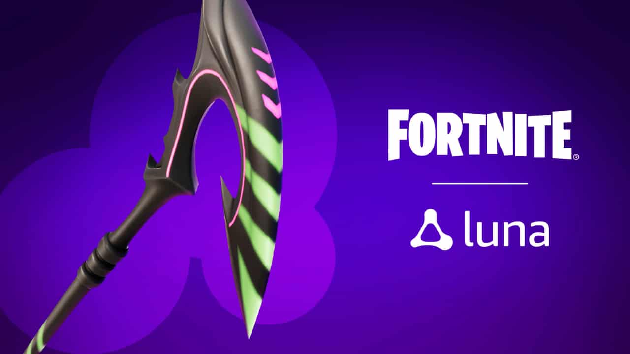 How to get the Amazon Luna Fortnite pickaxe