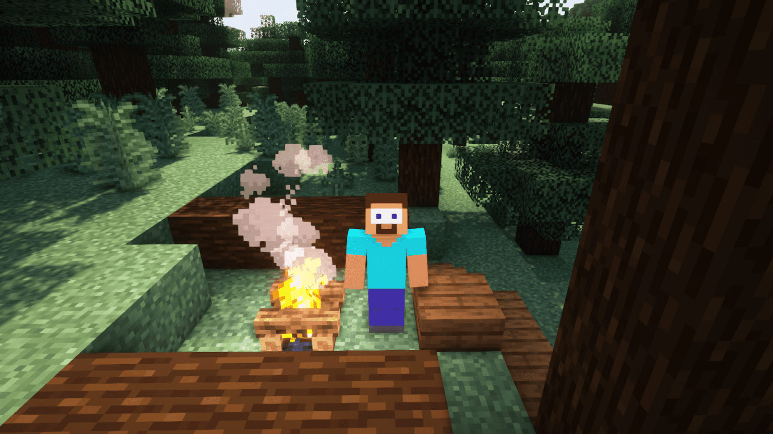 How to Make a Campfire in Minecraft