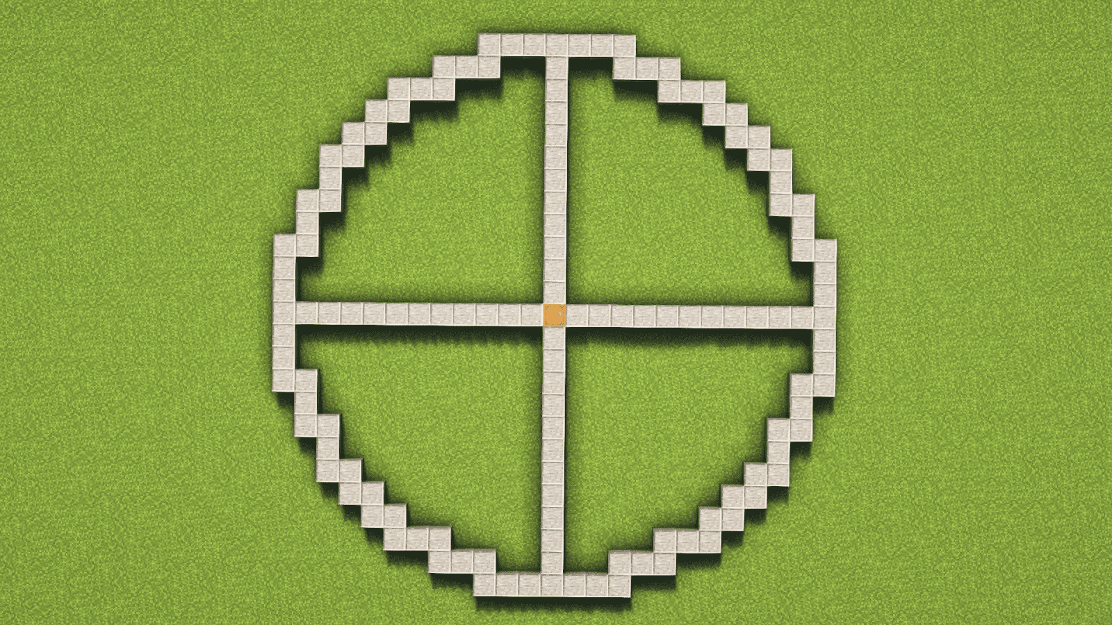 How to Make a Circle in Minecraft