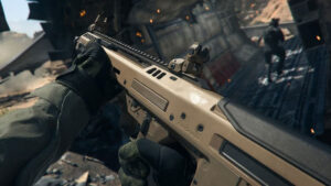 Call of Duty Black Ops 2 screenshot showcasing the best Cronen Squall loadout.