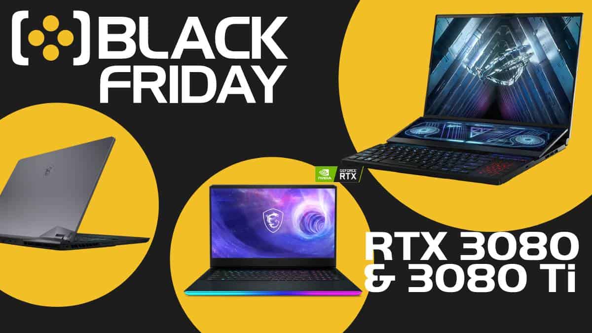 Cyber Monday RTX 3080 & 3080 Ti Gaming Laptop deals