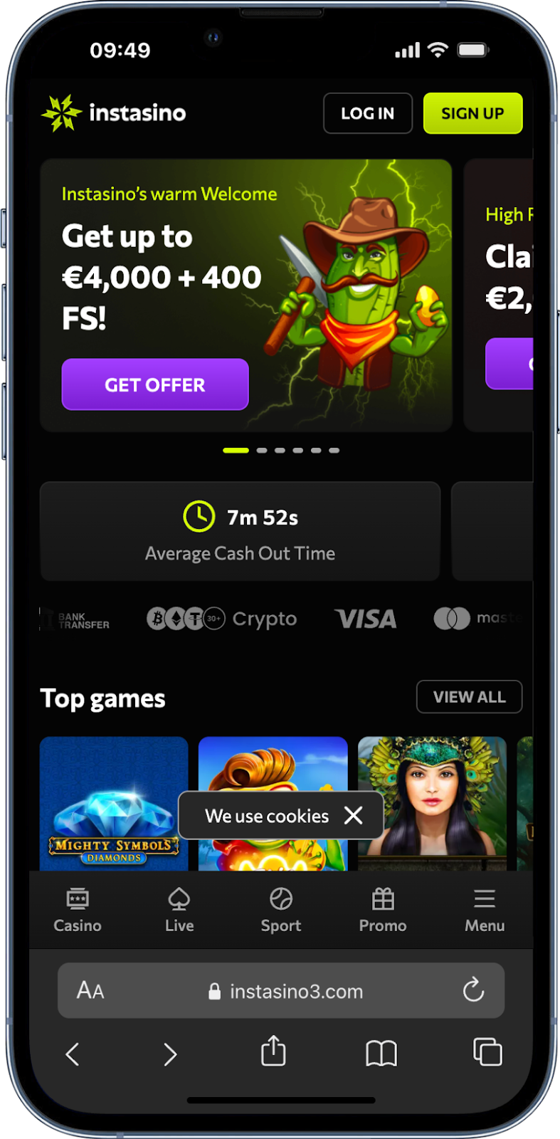 Best betaalde casino online Instasino